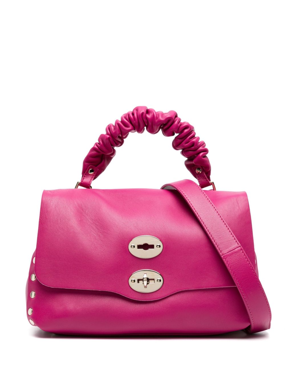 Zanellato Postina leather tote bag - Pink von Zanellato