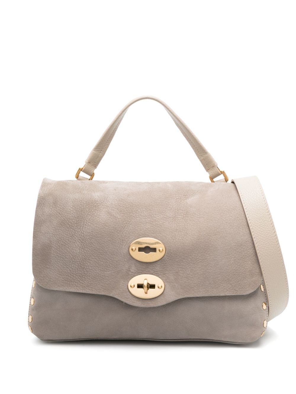 Zanellato small Postina leather tote - Grey von Zanellato