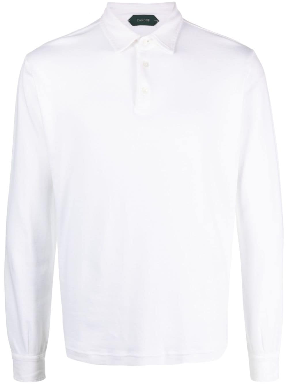 Zanone cotton polo shirt - White von Zanone