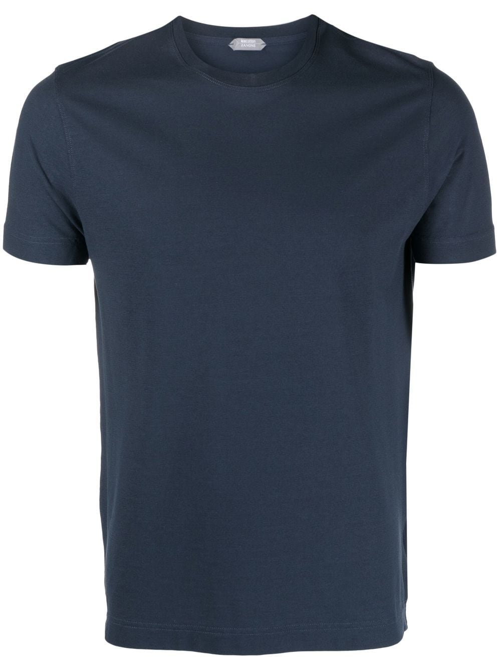Zanone crew-neck cotton T-shirt - Blue von Zanone