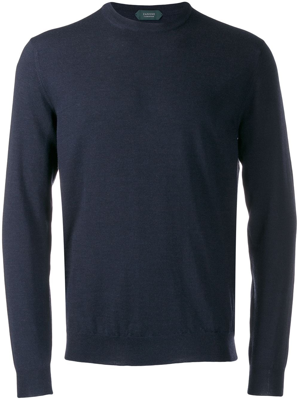 Zanone crew-neck knit sweater - Blue von Zanone