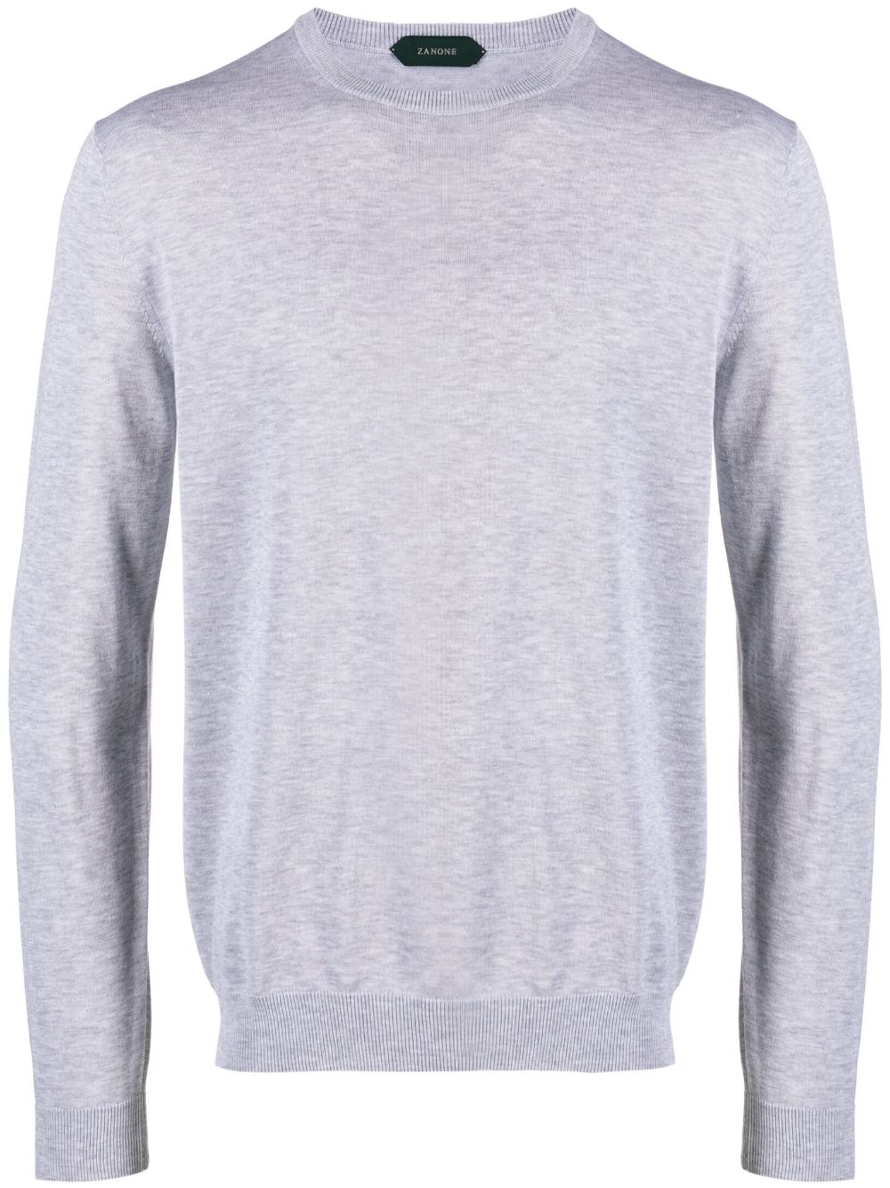 Zanone crew-neck knitted jumper - Grey von Zanone