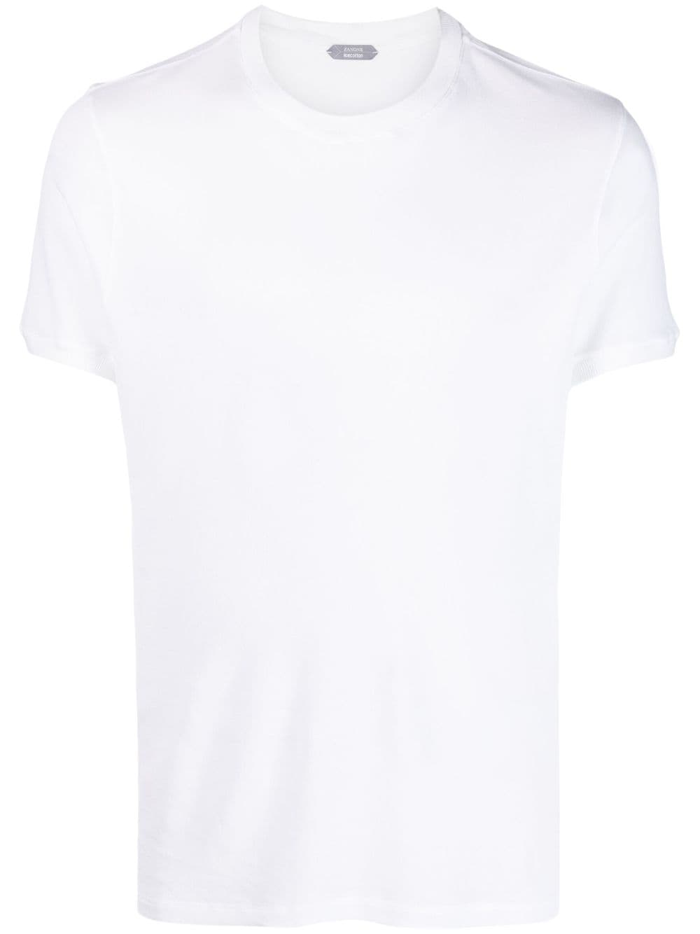 Zanone fine-knit cotton T-shirt - White von Zanone