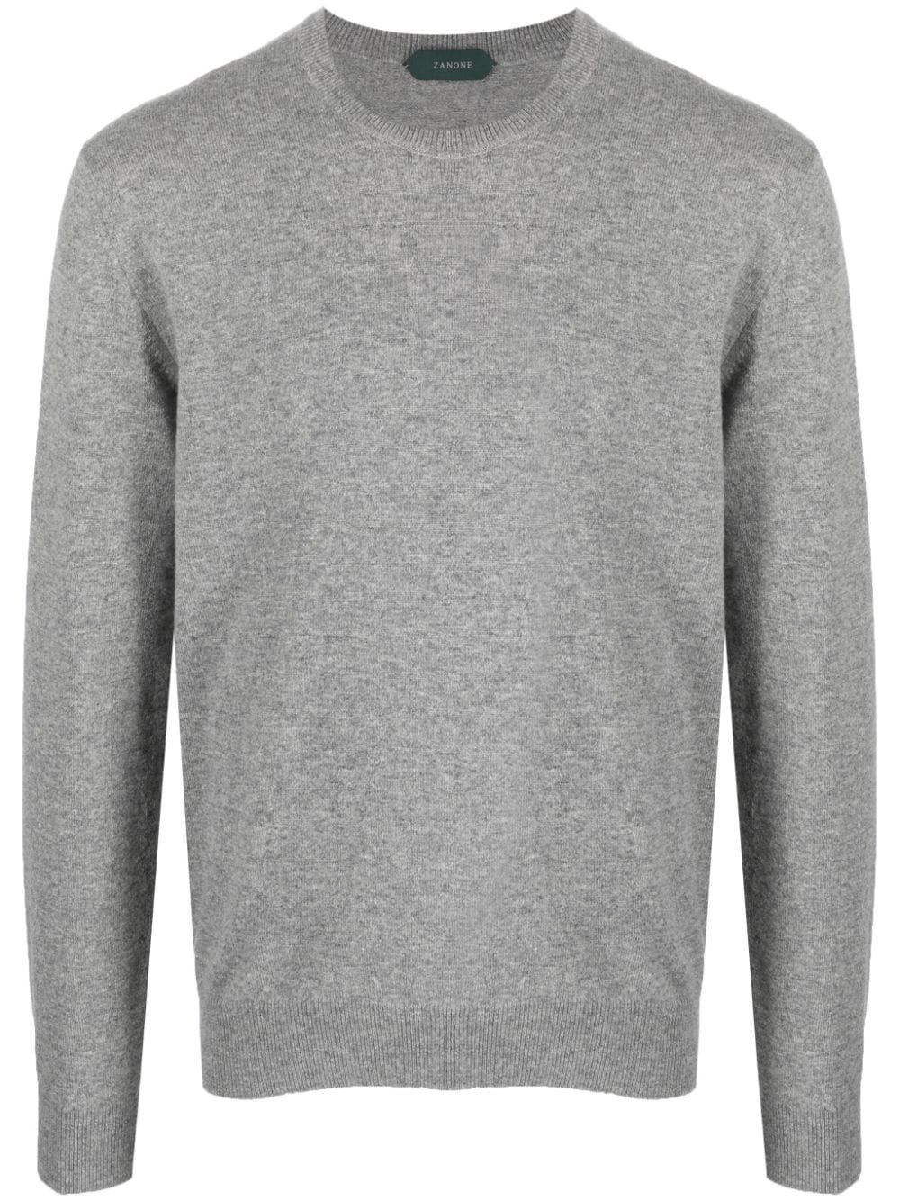 Zanone mélange-effect cashmere jumper - Grey von Zanone