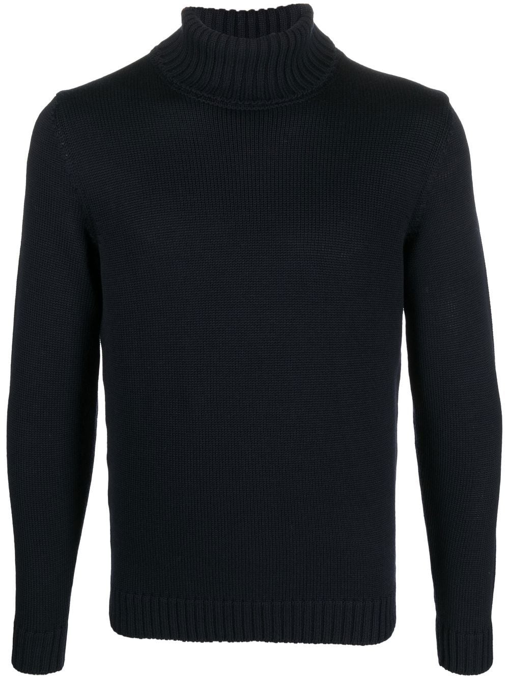 Zanone roll-neck knitted sweater - Blue von Zanone