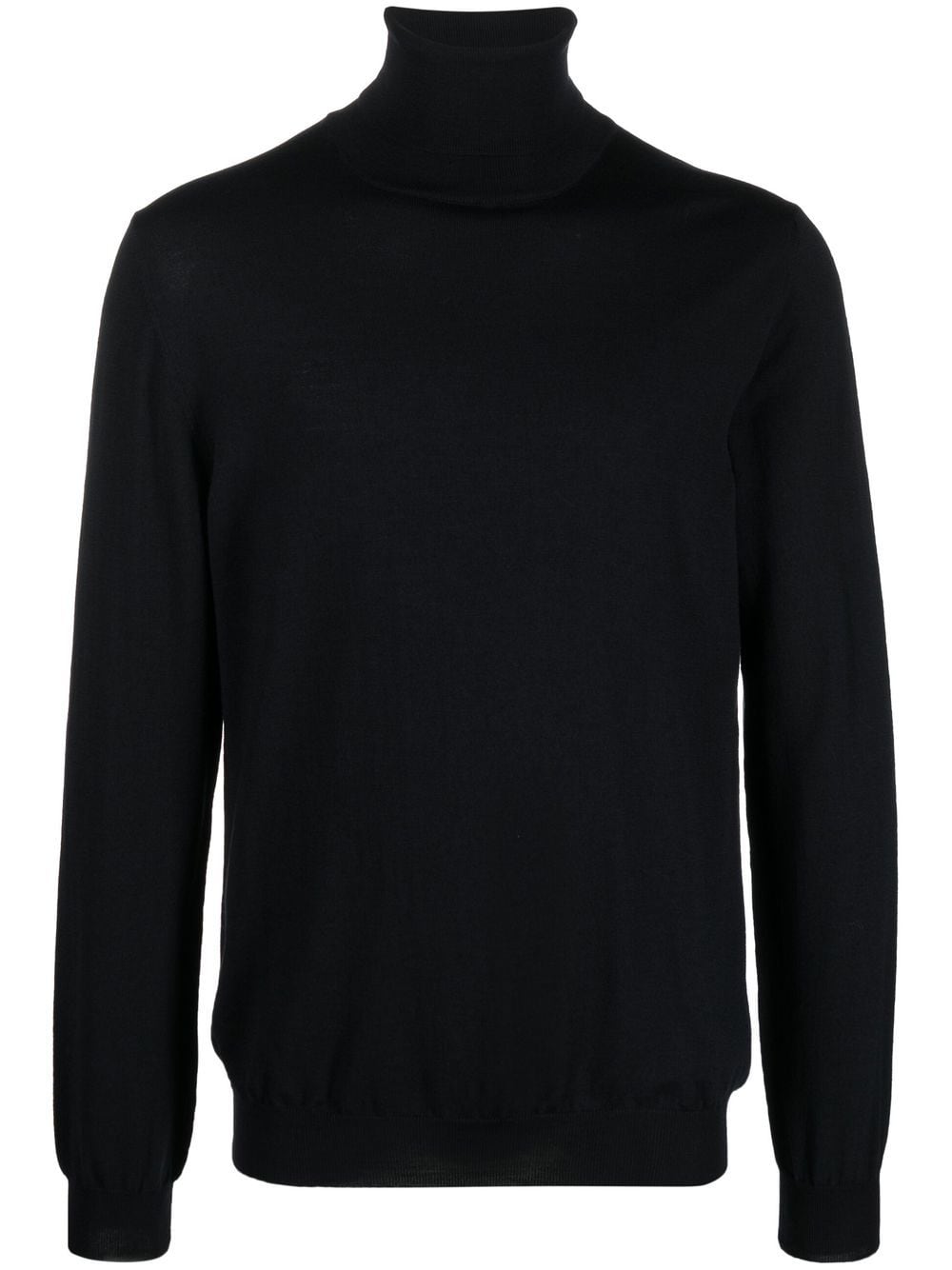 Zanone roll-neck virgin wool blend jumper - Black von Zanone