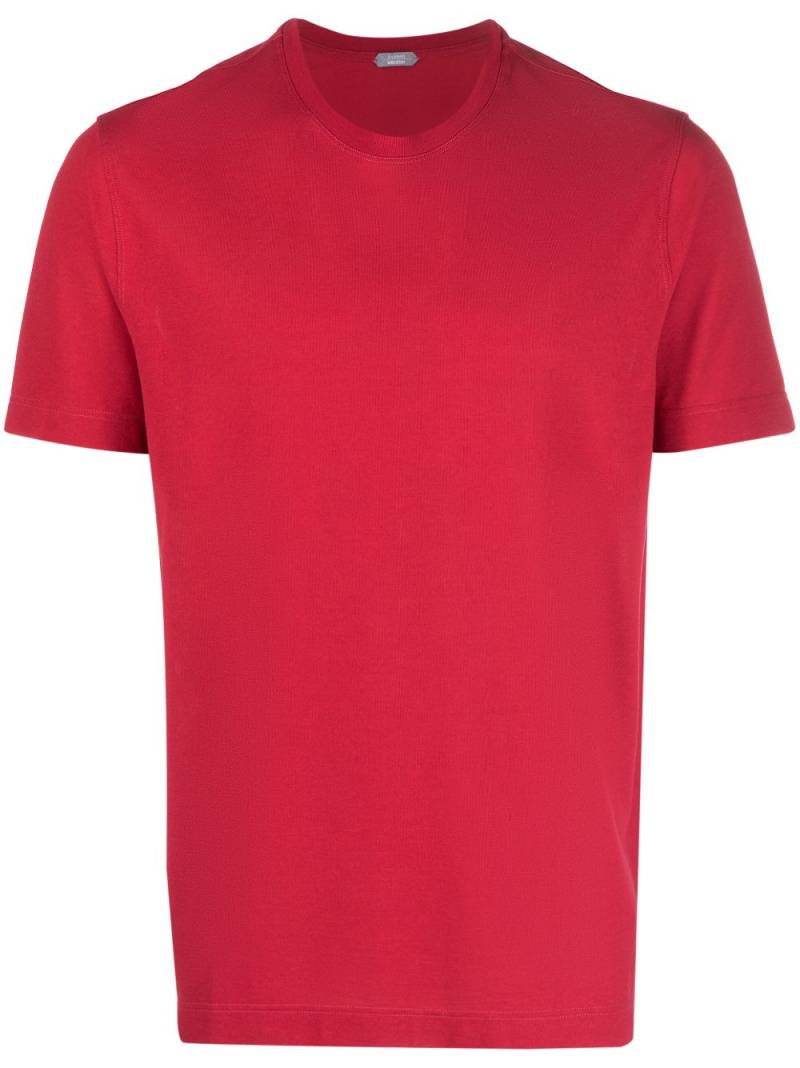 Zanone short-sleeve cotton T-shirt - Red von Zanone