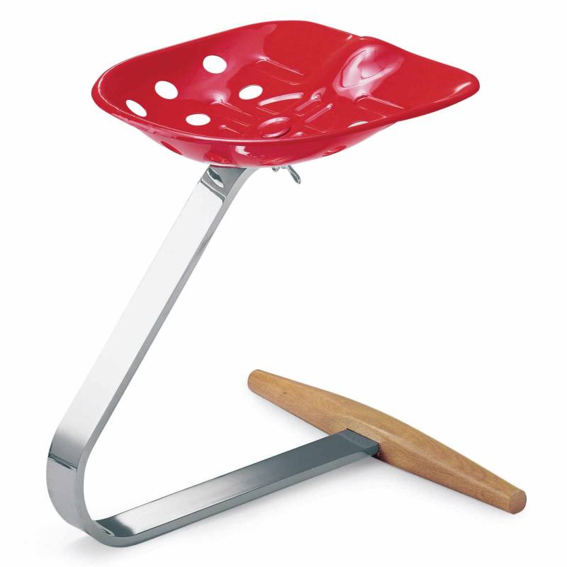 Mezzadro Hocker, Farbe orange von Zanotta