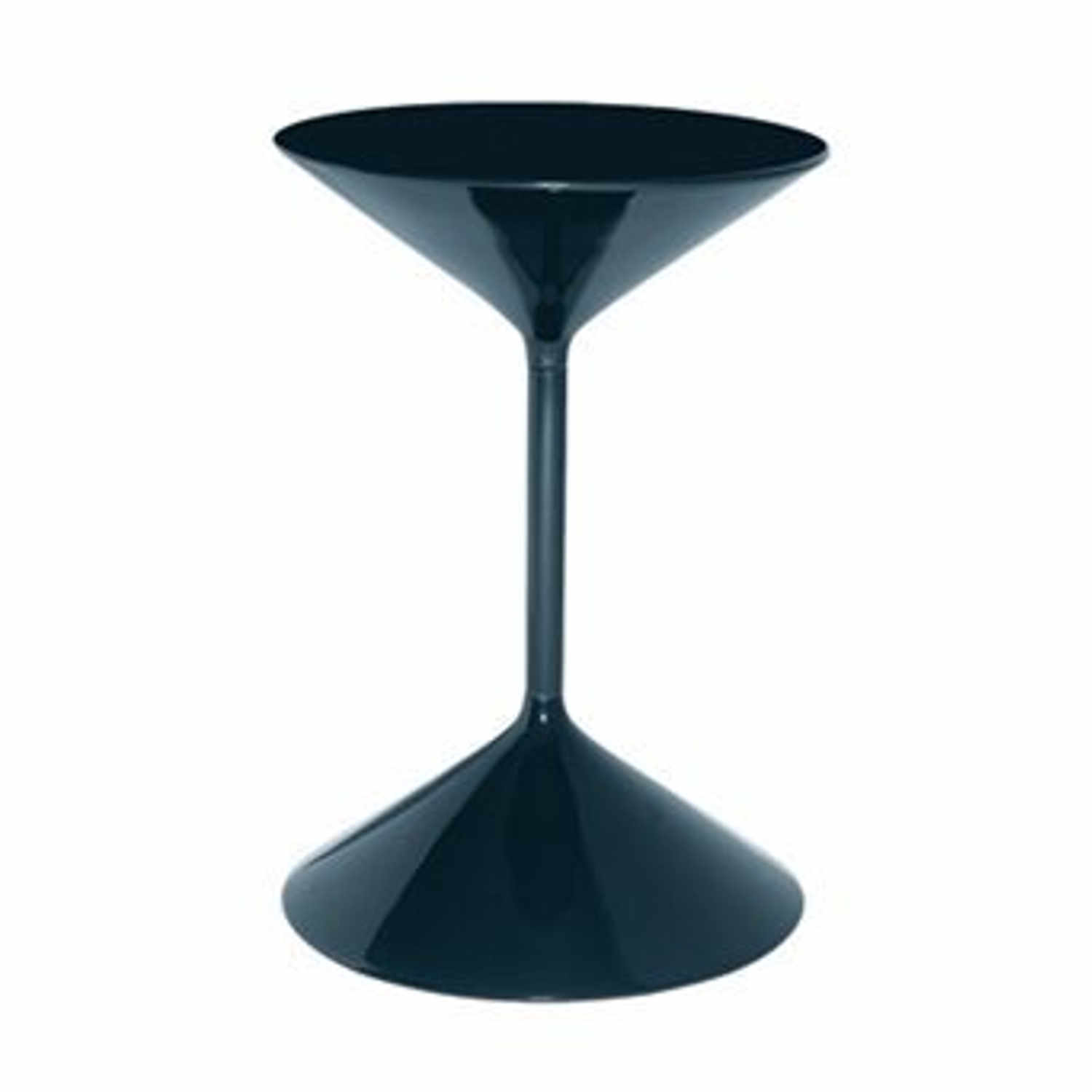 Tempo 631 Beistelltisch, Grösse höhe 50 cm, Farbe schwarz von Zanotta