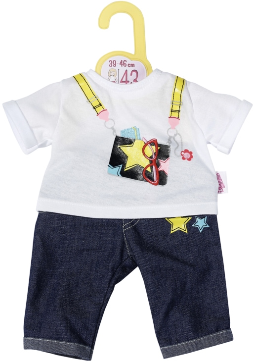 Zapf Creation® Puppenkleidung »Dolly Moda, Jeans Hosen Outfit, 39-46 cm« von Zapf Creation®