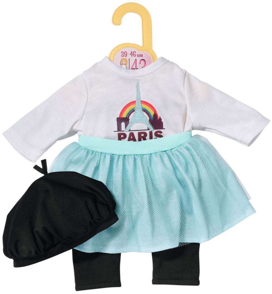 Zapf Creation® Puppenkleidung »Dolly Moda, Paris Look, 43 cm« von Zapf Creation®