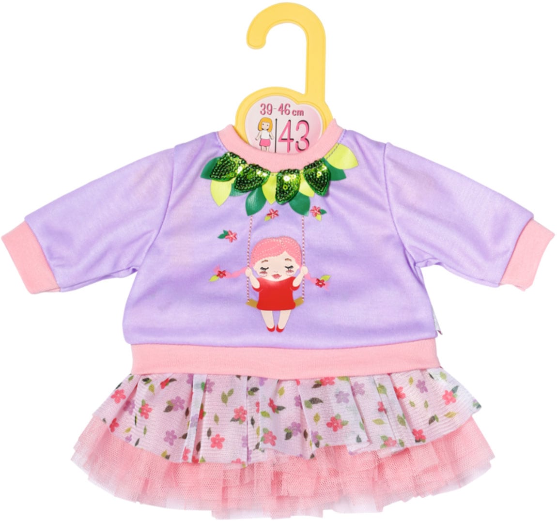 Zapf Creation® Puppenkleidung »Dolly Moda, Pulli & Tutu Baumschaukel, 43 cm«