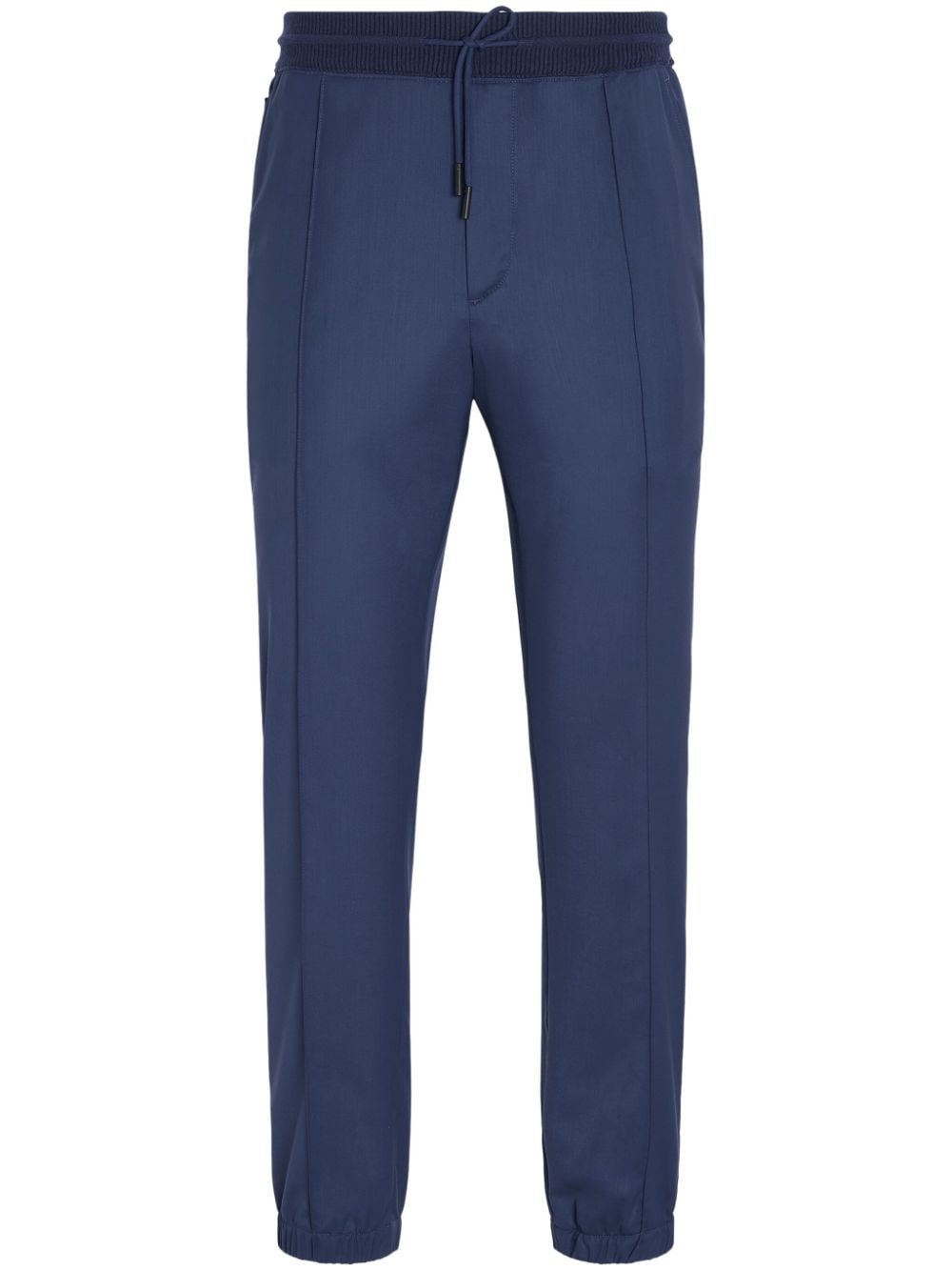 Zegna High Performance wool joggers - Blue von Zegna