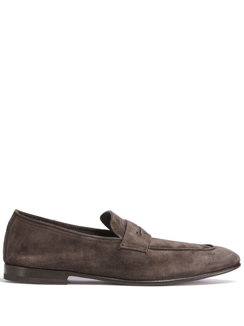 Zegna L'Asola suede loafers - Brown von Zegna