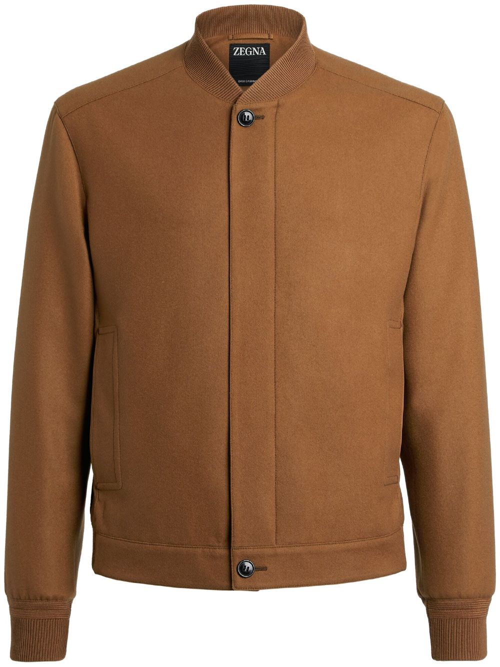 Zegna Elements Oasi cashmere bomber jacket - Brown von Zegna