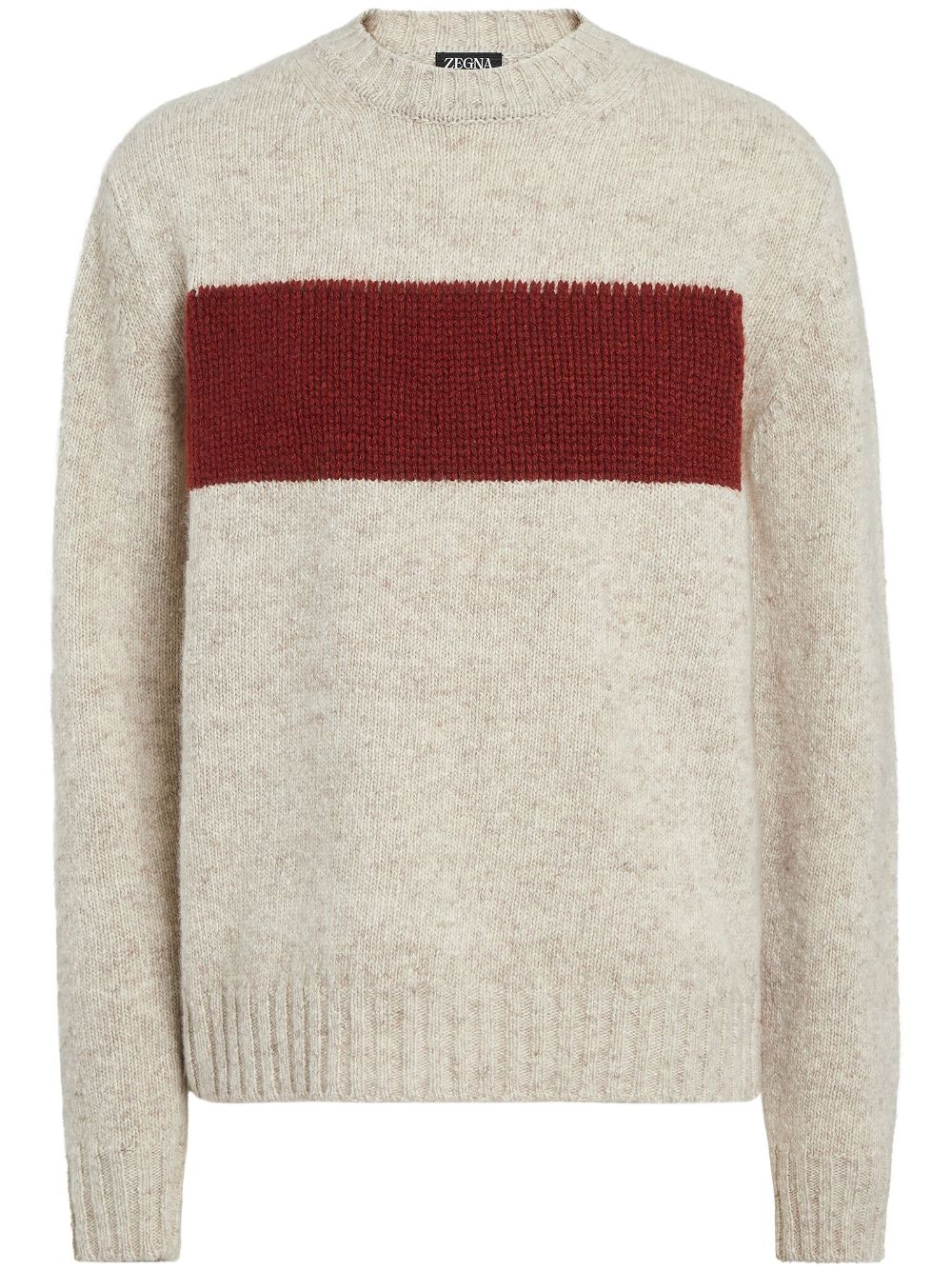 Zegna Oasi crew-neck cashmere jumper - White von Zegna