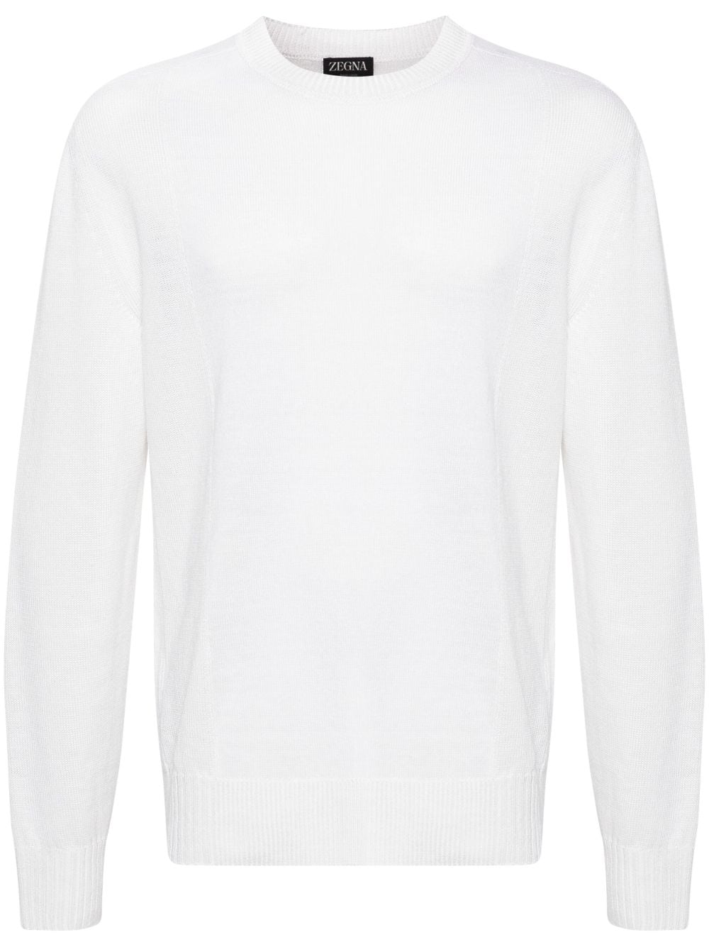 Zegna Oasi fine-knit jumper - White von Zegna