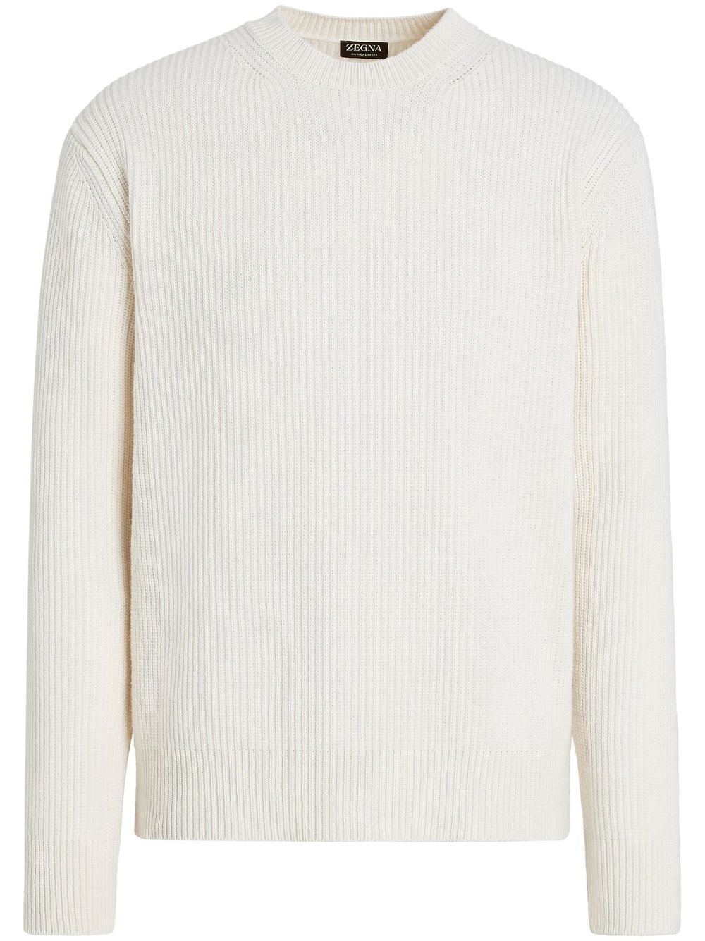 Zegna Oasi crew-neck cashmere jumper - White von Zegna