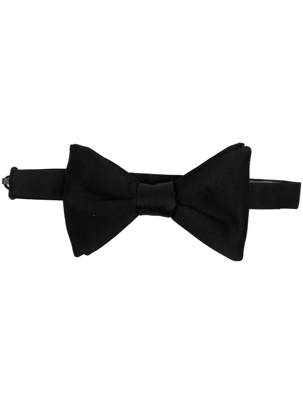 Zegna Papillon silk bow tie - Black von Zegna