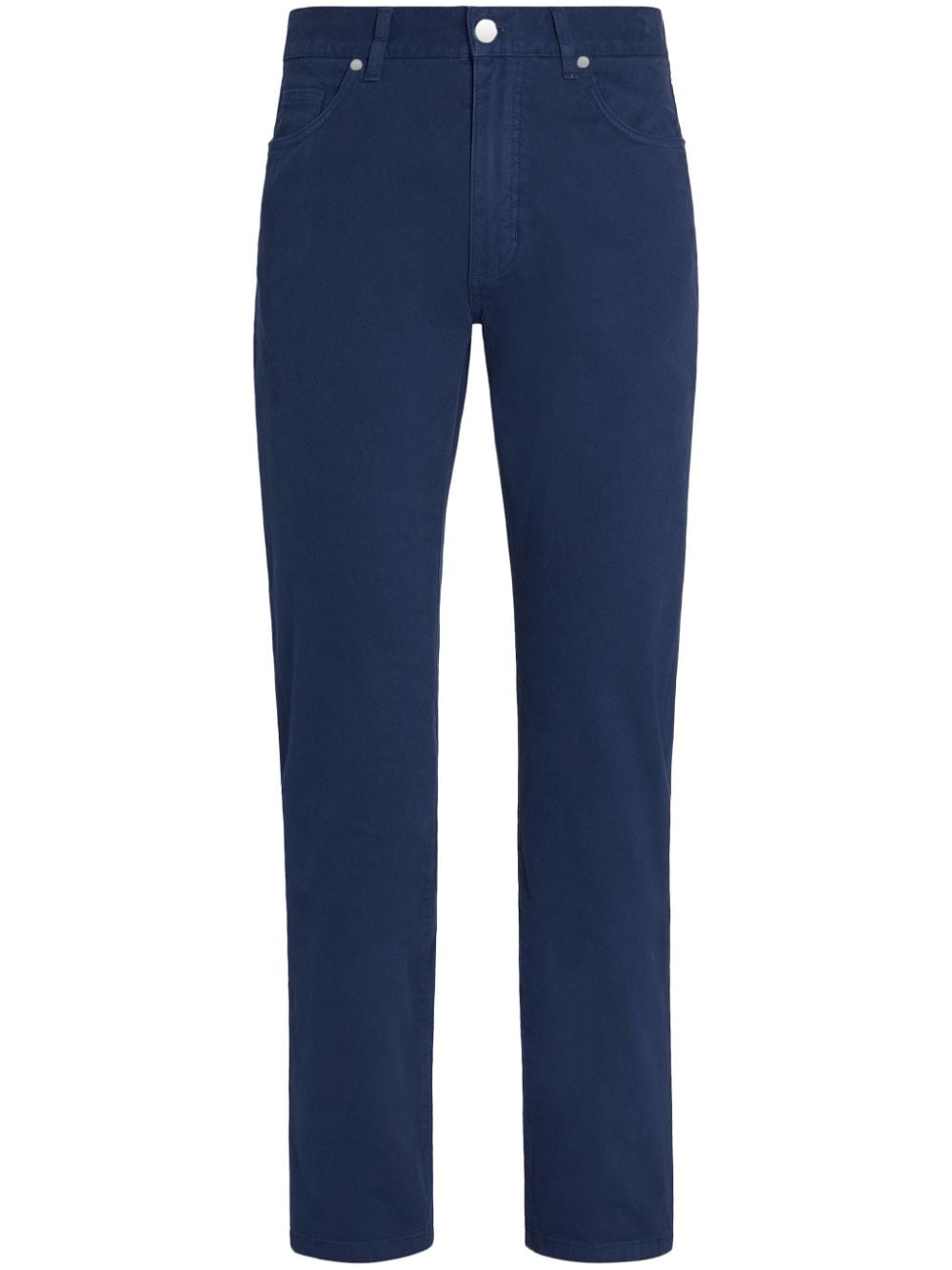 Zegna Roccia slim-fit jeans - Blue von Zegna