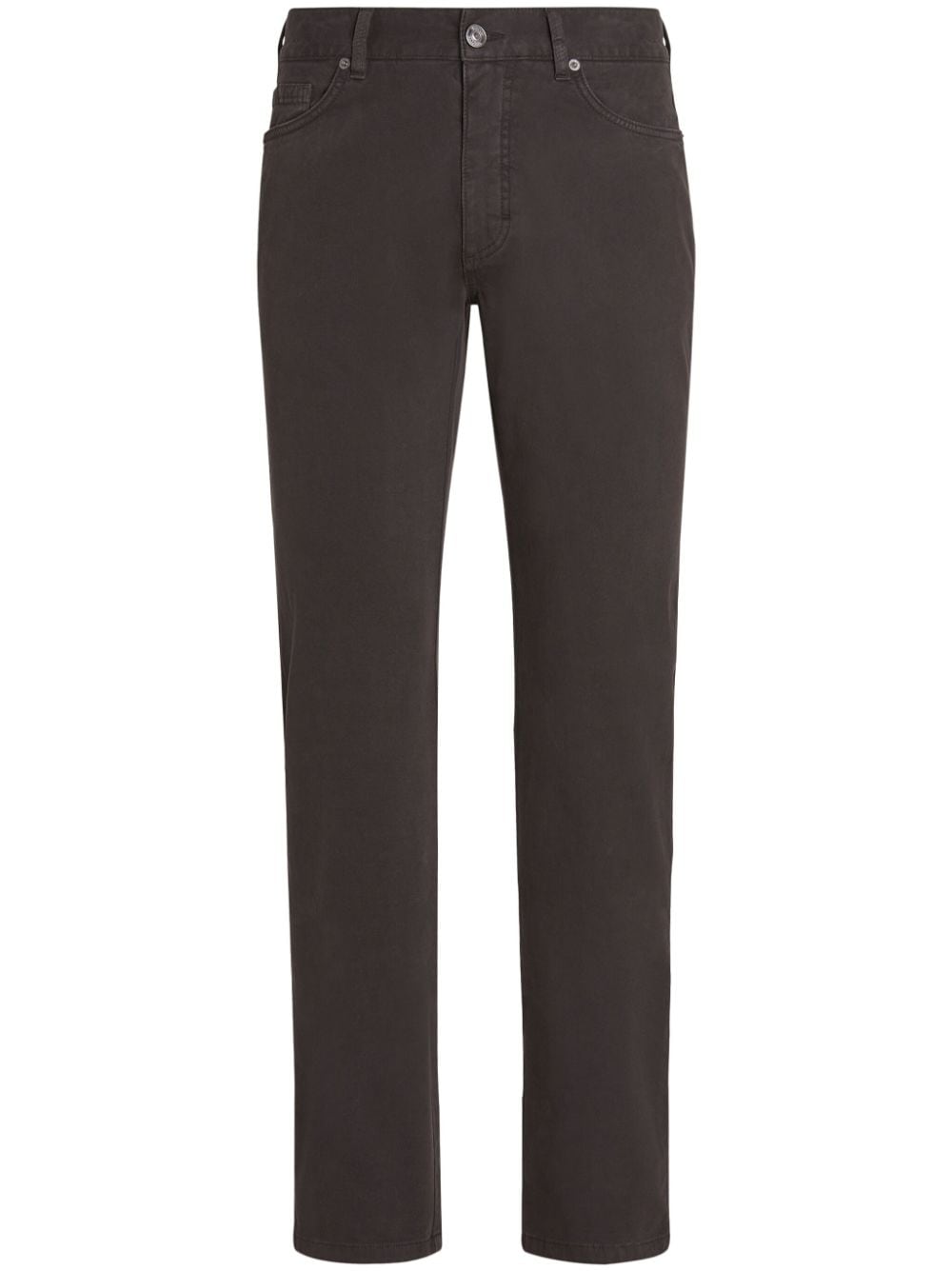 Zegna Roccia slim-fit jeans - Brown von Zegna