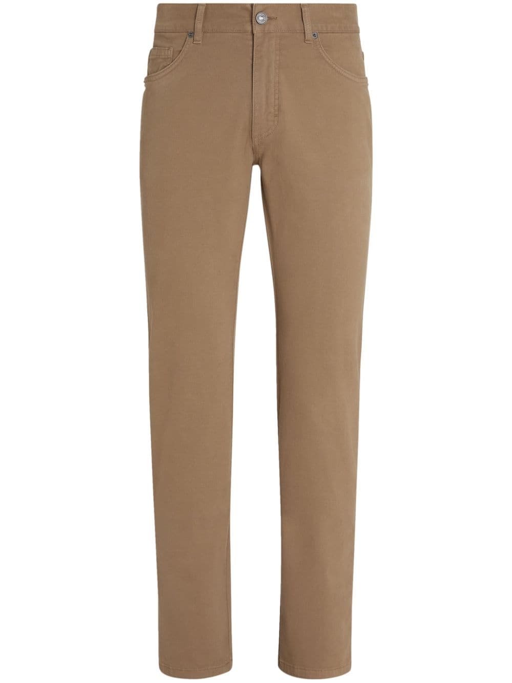 Zegna Roccia slim-fit jeans - Neutrals von Zegna