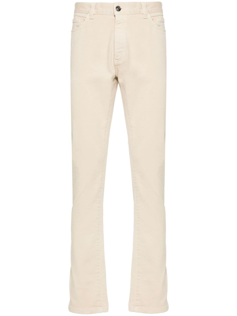 Zegna Roccia slim-fit jeans - Neutrals von Zegna