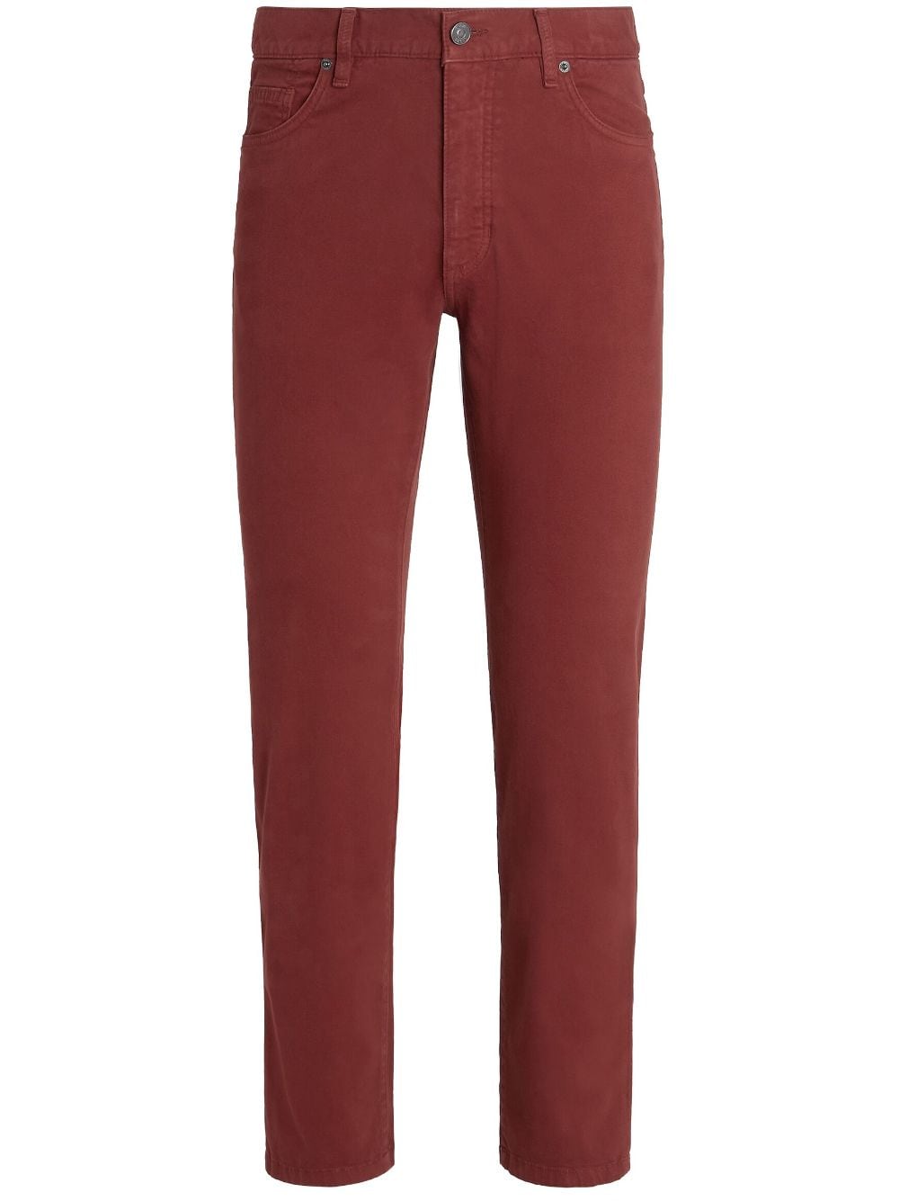 Zegna Roccia straight-leg jeans - Red von Zegna