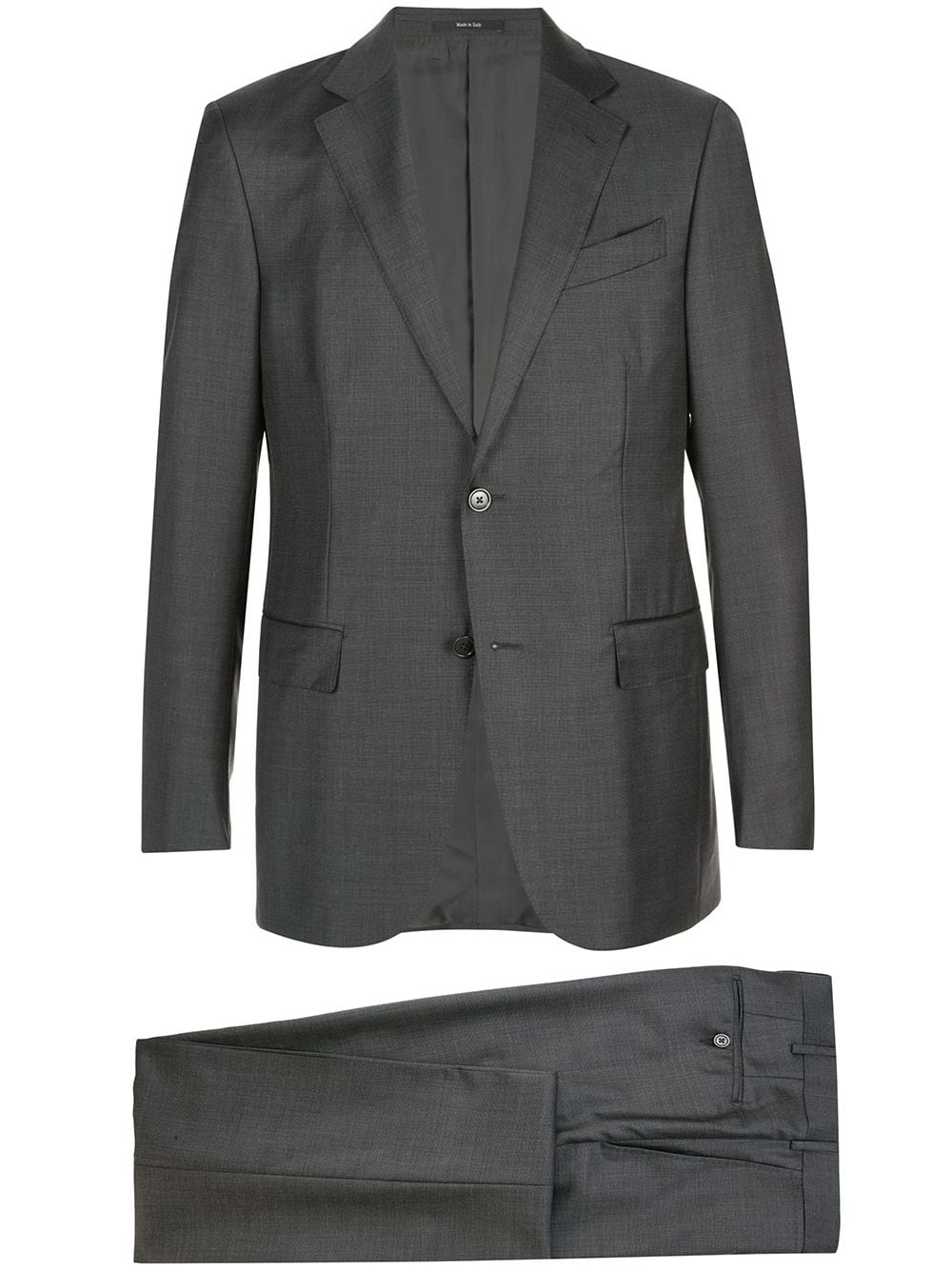 Zegna classic two-piece suit - Grey von Zegna