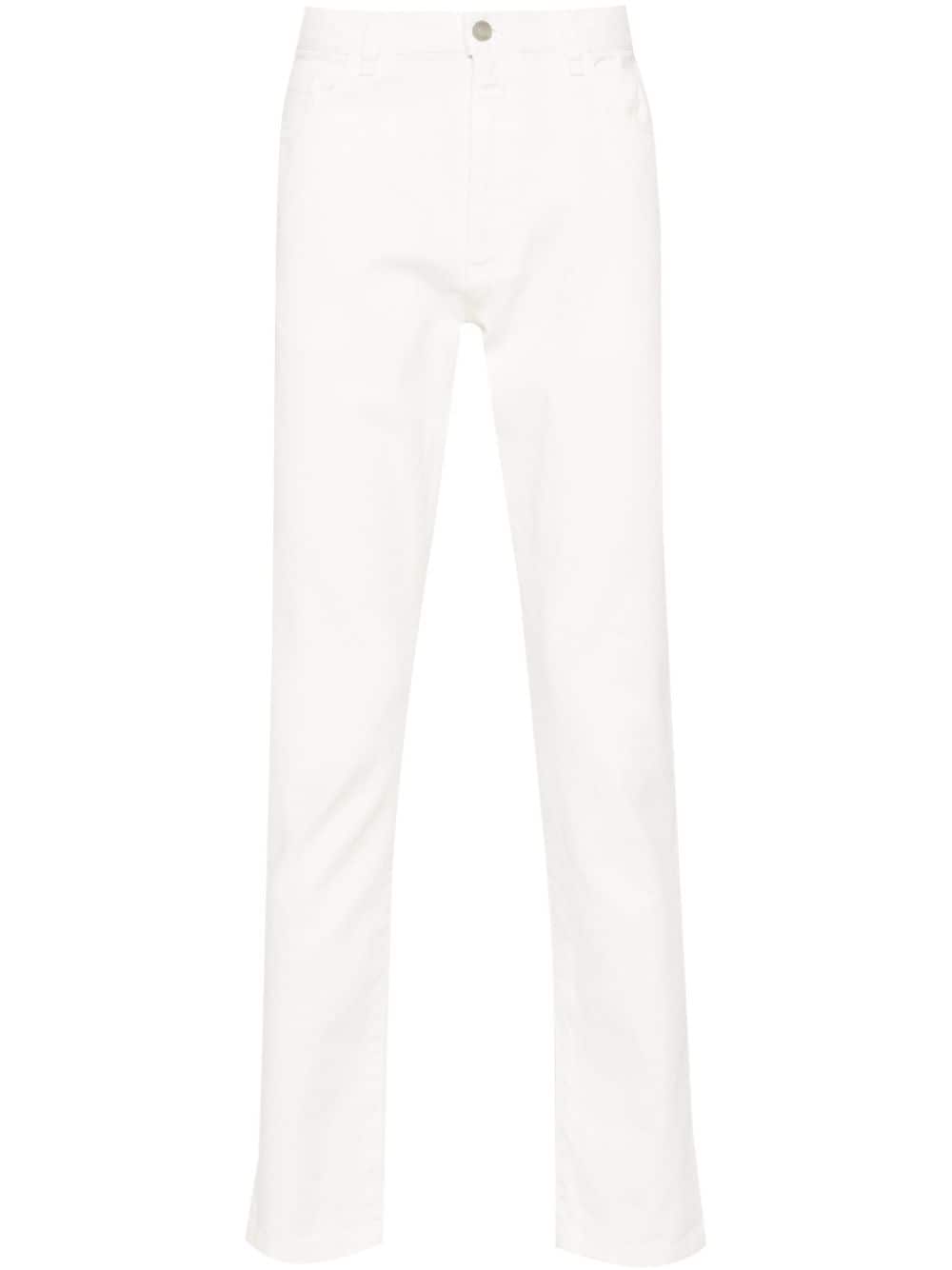 Zegna mid-rise slim-fit jeans - White von Zegna