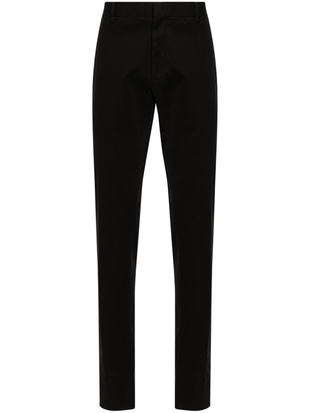 Zegna mid-rise straight-leg chinos - Black von Zegna