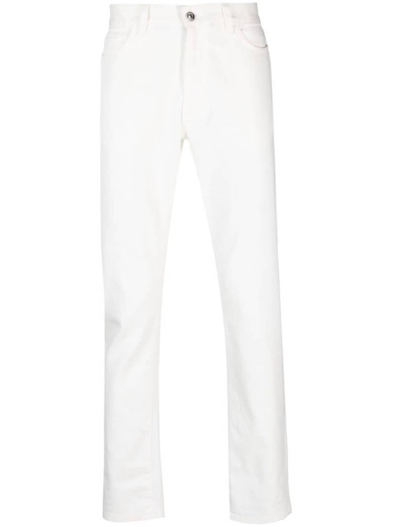 Zegna mid-rise straight-leg jeans - White von Zegna