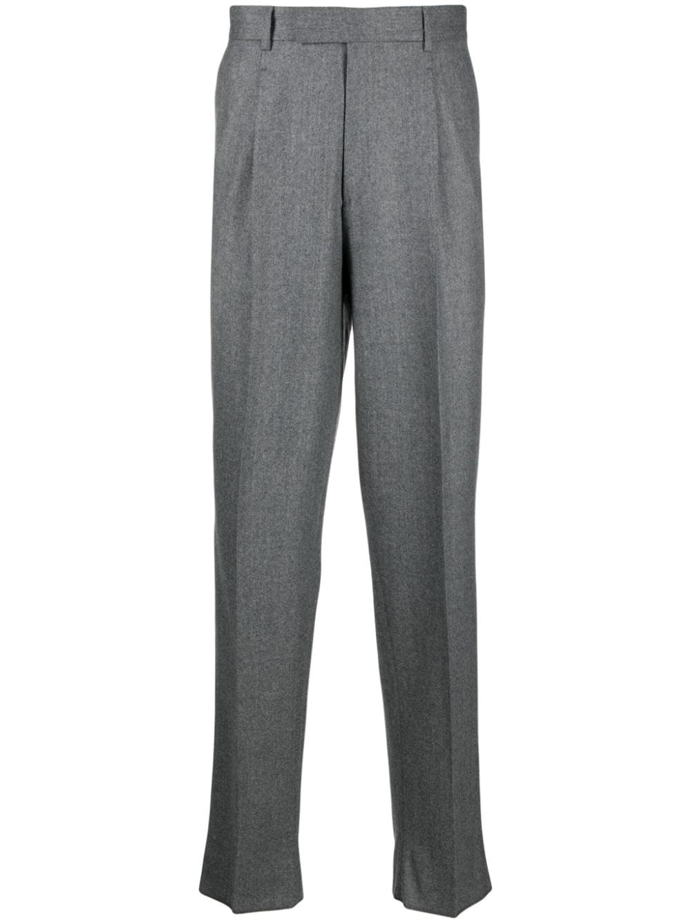 Zegna pleated wool trousers - Grey von Zegna