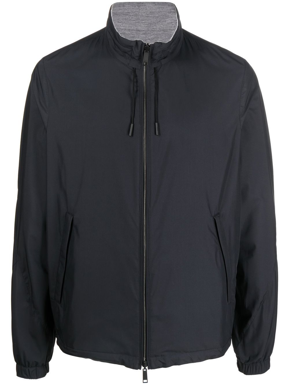 Zegna reversible zip-up sports jacket - Blue von Zegna