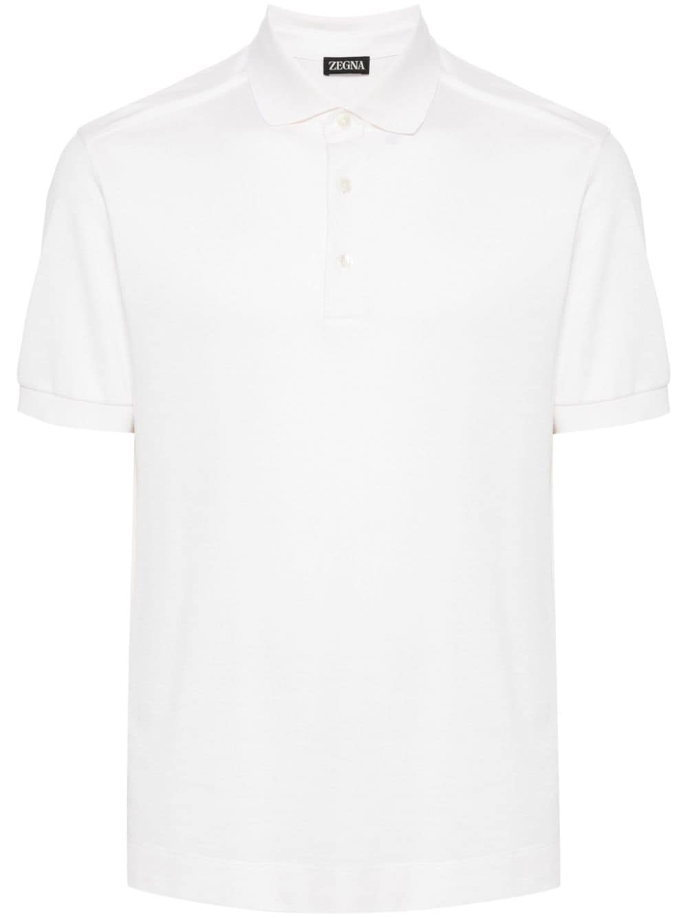Zegna short-sleeve polo shirt - White von Zegna