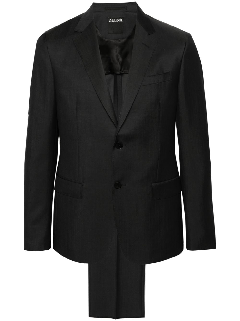 Zegna single-breasted suit - Grey von Zegna