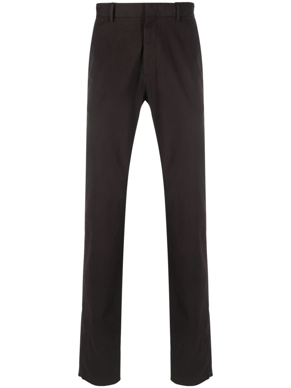 Zegna straight-leg stretch-cotton chinos - Brown von Zegna