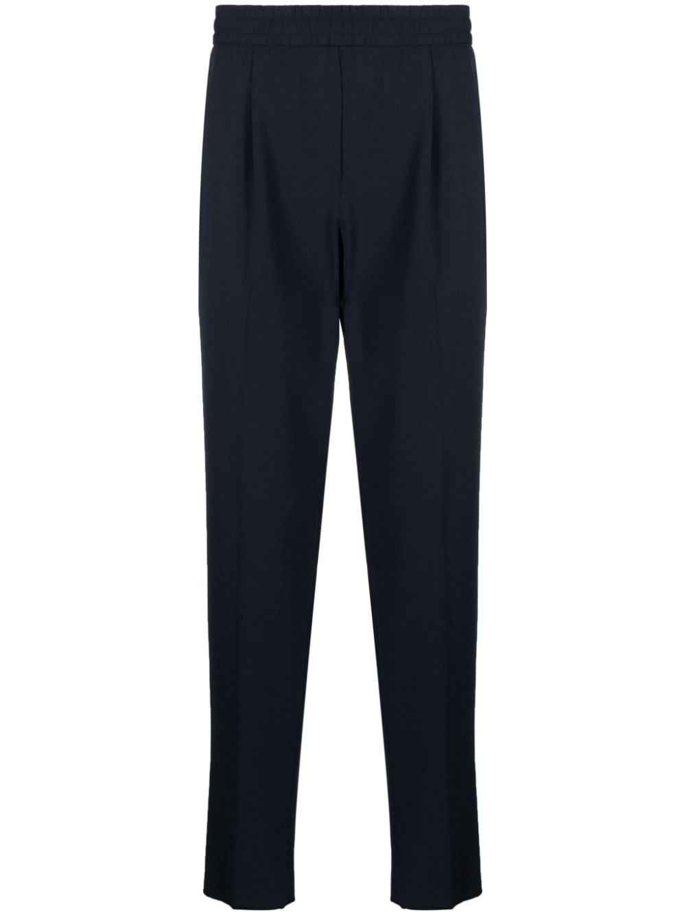 Zegna tailored cotton-blend trousers - Blue von Zegna