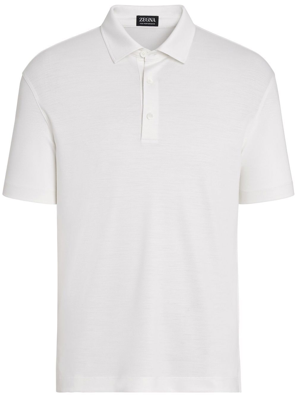 Zegna wool polo shirt - White von Zegna