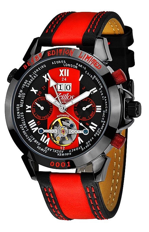 Zeitlos Exzellent GMT Beast Limited Edition Black Referenz ZL-EBE-10 B Zeitlos Exzellent GMT Beast Limited Edition Black Referenz ZL-EBE-10 B von Zeitlos