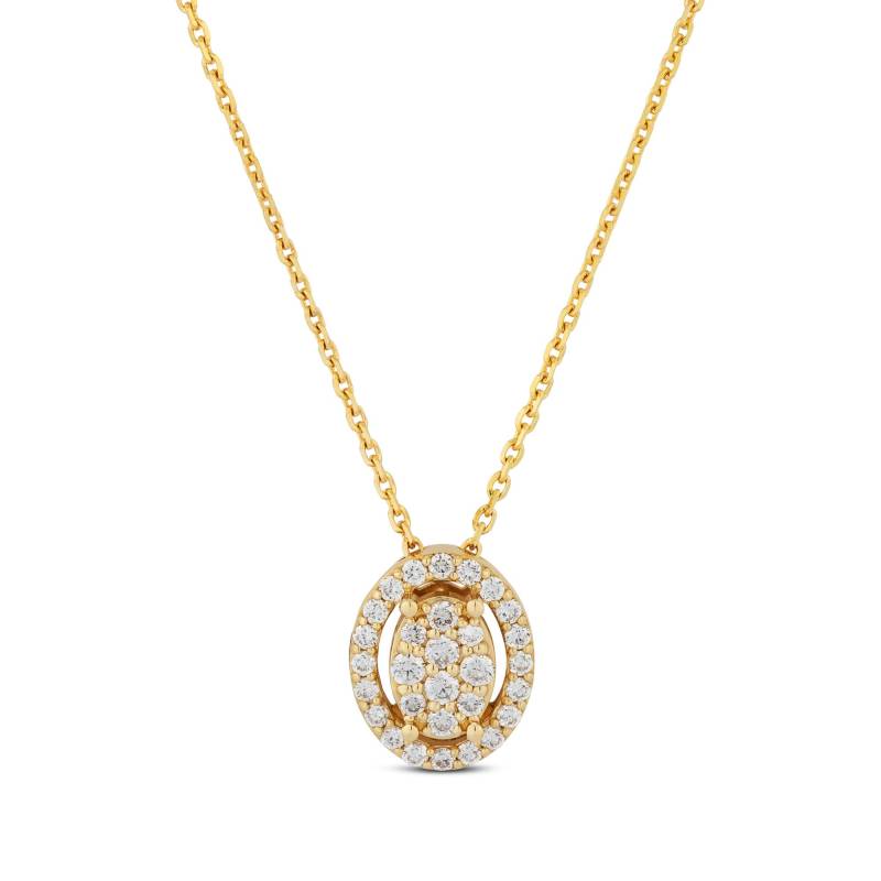 ZEN DIAMOND Halskette Damen Gelbgold 45cm von Zen Diamond