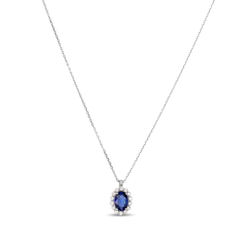 ZEN DIAMOND Halskette Damen Weissgold  45 von Zen Diamond
