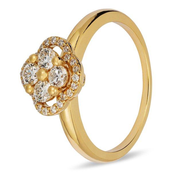 ZEN DIAMOND Ring Damen Gelbgold 52 von Zen Diamond