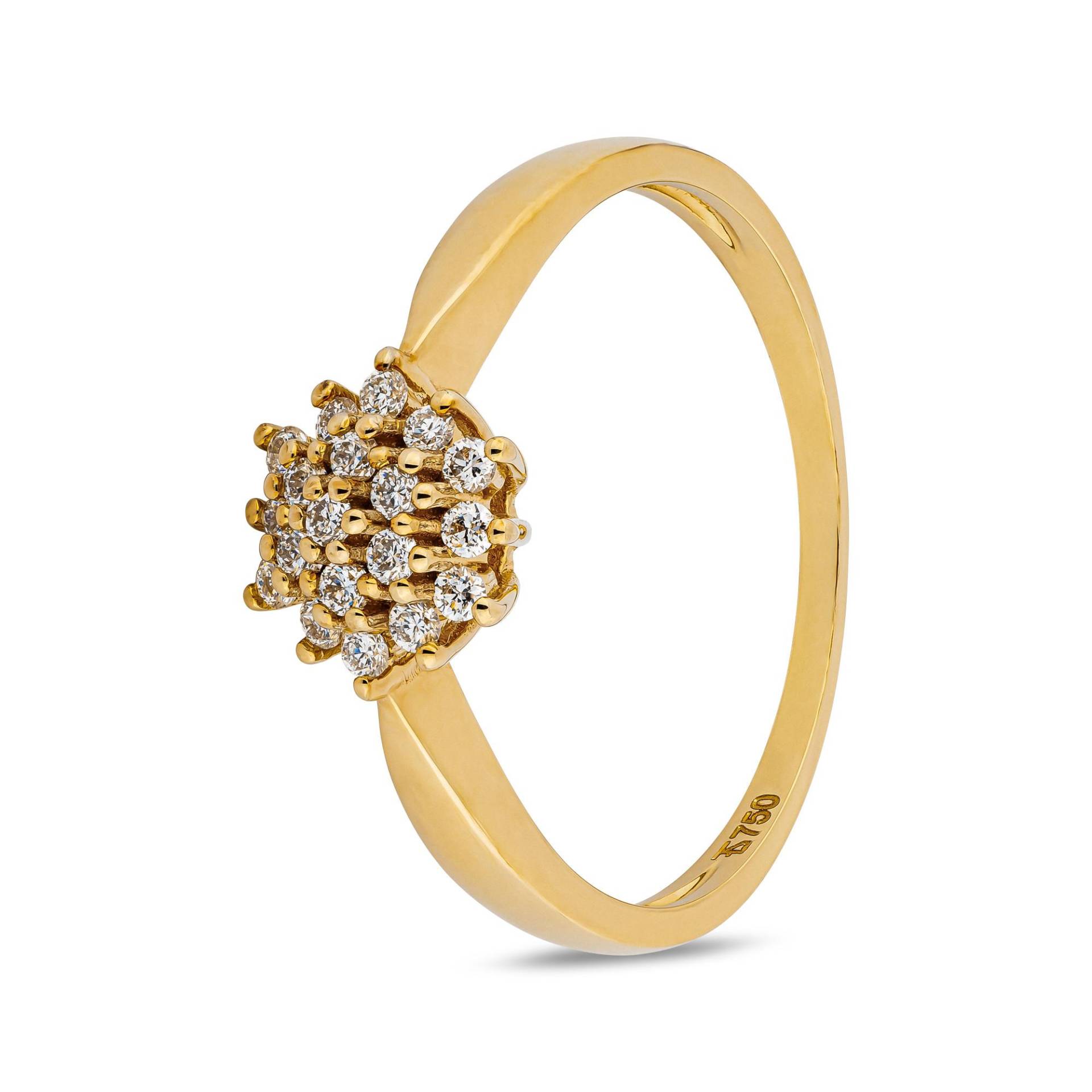 ZEN DIAMOND Ring Damen Gelbgold 54 von Zen Diamond
