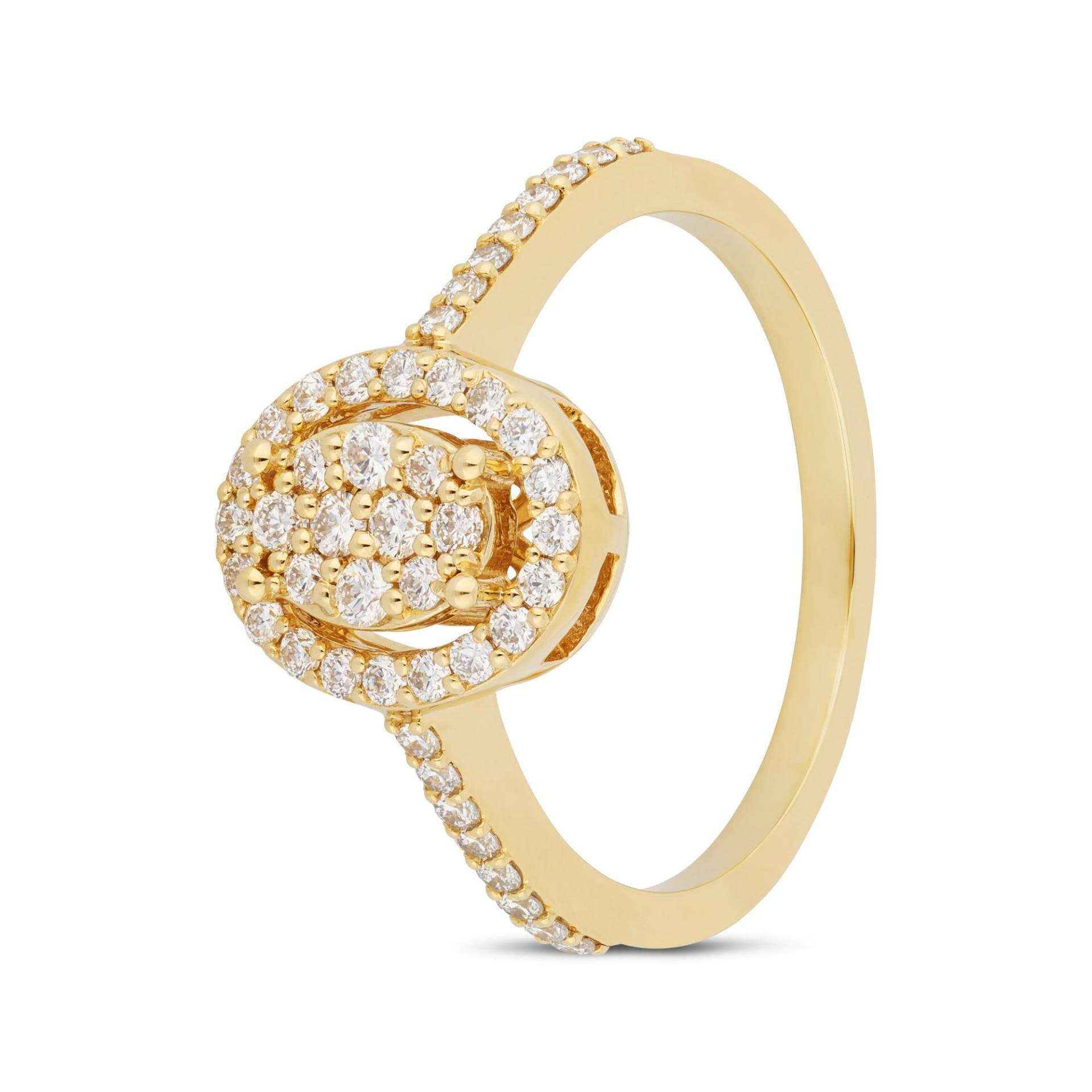 ZEN DIAMOND Ring Damen Gelbgold 56 von Zen Diamond