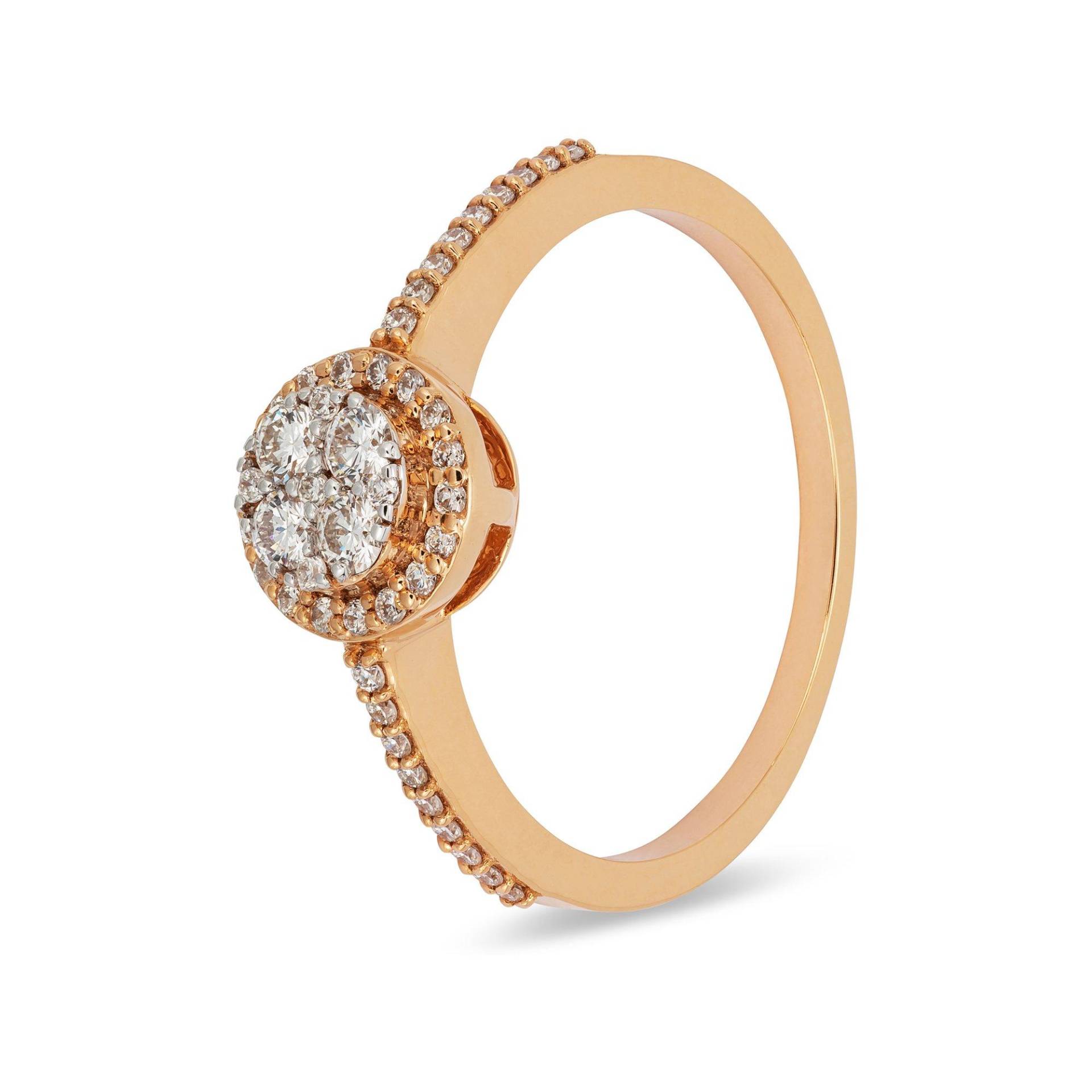 ZEN DIAMOND Ring Damen Roségold 52 von Zen Diamond