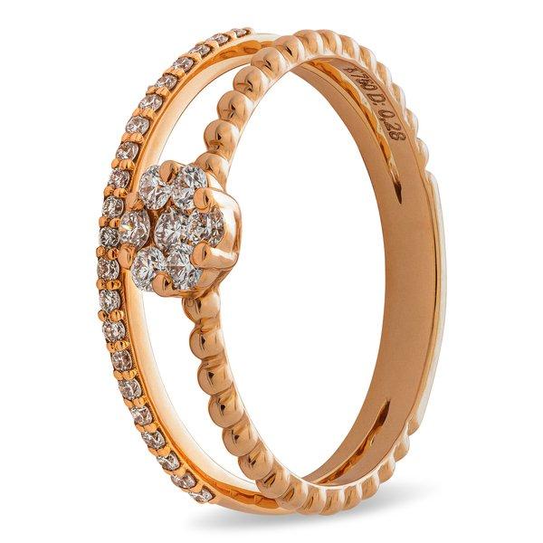 ZEN DIAMOND Ring Damen Roségold 54 von Zen Diamond