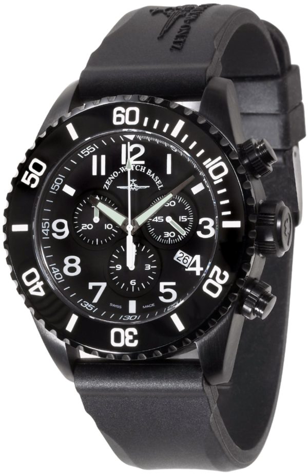 Zeno-Watch Basel Ceramic Sport Chronograph 6492-5030Q-bk-a1 Herren von Zeno Watch Basel