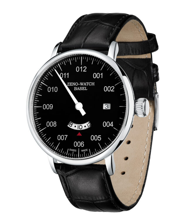 Zeno-Watch Basel Design Bauhaus Uno Dualtime C0073Q-Di2 Herren von Zeno Watch Basel
