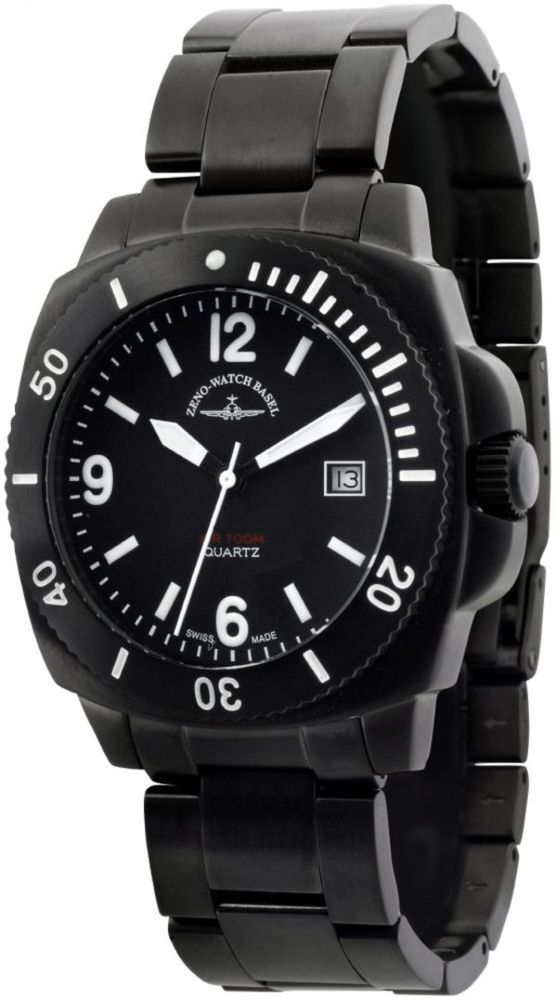 Zeno-Watch Basel Diver Look 440AQ-bk-a1M Herren von Zeno Watch Basel